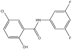  5-chloro-N-(3,5-difluorophenyl)-2-hydroxybenzamide