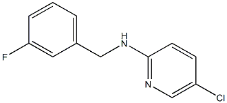 5-chloro-N-[(3-fluorophenyl)methyl]pyridin-2-amine Structure