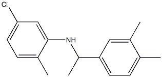 5-chloro-N-[1-(3,4-dimethylphenyl)ethyl]-2-methylaniline