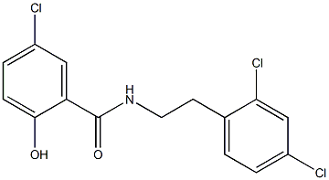 5-chloro-N-[2-(2,4-dichlorophenyl)ethyl]-2-hydroxybenzamide