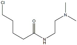 5-chloro-N-[2-(dimethylamino)ethyl]pentanamide Structure