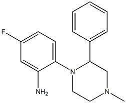 5-fluoro-2-(4-methyl-2-phenylpiperazin-1-yl)aniline