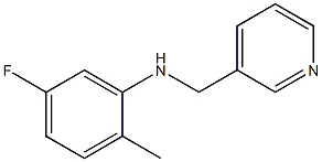  5-fluoro-2-methyl-N-(pyridin-3-ylmethyl)aniline