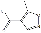 5-methyl-1,2-oxazole-4-carbonyl chloride,,结构式
