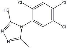 5-methyl-4-(2,4,5-trichlorophenyl)-4H-1,2,4-triazole-3-thiol|