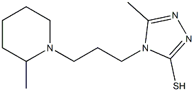 5-methyl-4-[3-(2-methylpiperidin-1-yl)propyl]-4H-1,2,4-triazole-3-thiol