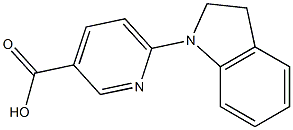 6-(2,3-dihydro-1H-indol-1-yl)pyridine-3-carboxylic acid