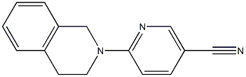 6-(3,4-dihydroisoquinolin-2(1H)-yl)nicotinonitrile,,结构式
