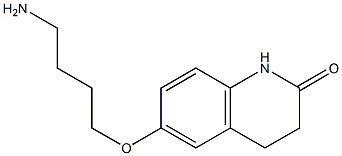 6-(4-aminobutoxy)-1,2,3,4-tetrahydroquinolin-2-one Structure