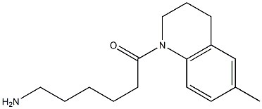 6-(6-methyl-3,4-dihydroquinolin-1(2H)-yl)-6-oxohexan-1-amine Structure