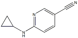 6-(cyclopropylamino)nicotinonitrile Structure