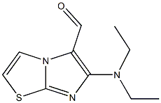 6-(diethylamino)imidazo[2,1-b][1,3]thiazole-5-carbaldehyde|