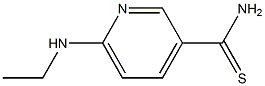 6-(ethylamino)pyridine-3-carbothioamide 结构式