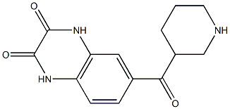 6-(piperidin-3-ylcarbonyl)-1,4-dihydroquinoxaline-2,3-dione