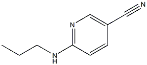 6-(propylamino)nicotinonitrile 结构式