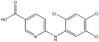  6-[(2,4,5-trichlorophenyl)amino]pyridine-3-carboxylic acid