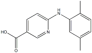 6-[(2,5-dimethylphenyl)amino]pyridine-3-carboxylic acid