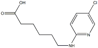 6-[(5-chloropyridin-2-yl)amino]hexanoic acid|