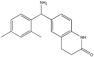 6-[amino(2,4-dimethylphenyl)methyl]-1,2,3,4-tetrahydroquinolin-2-one