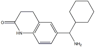  6-[amino(cyclohexyl)methyl]-1,2,3,4-tetrahydroquinolin-2-one