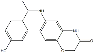 6-{[1-(4-hydroxyphenyl)ethyl]amino}-3,4-dihydro-2H-1,4-benzoxazin-3-one