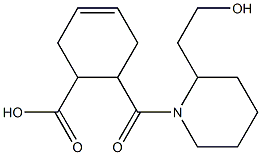 6-{[2-(2-hydroxyethyl)piperidin-1-yl]carbonyl}cyclohex-3-ene-1-carboxylic acid