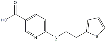 6-{[2-(thiophen-2-yl)ethyl]amino}pyridine-3-carboxylic acid