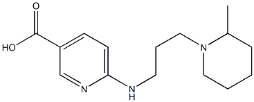 6-{[3-(2-methylpiperidin-1-yl)propyl]amino}pyridine-3-carboxylic acid