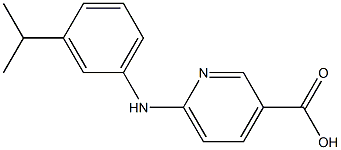  6-{[3-(propan-2-yl)phenyl]amino}pyridine-3-carboxylic acid