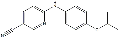 6-{[4-(propan-2-yloxy)phenyl]amino}pyridine-3-carbonitrile