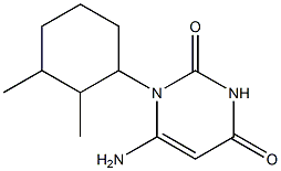 6-amino-1-(2,3-dimethylcyclohexyl)-1,2,3,4-tetrahydropyrimidine-2,4-dione