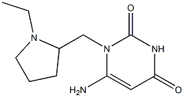 6-amino-1-[(1-ethylpyrrolidin-2-yl)methyl]-1,2,3,4-tetrahydropyrimidine-2,4-dione