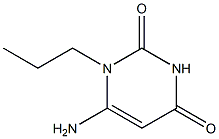 6-amino-1-propyl-1,2,3,4-tetrahydropyrimidine-2,4-dione