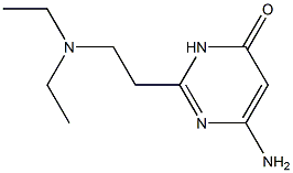 6-amino-2-[2-(diethylamino)ethyl]-3,4-dihydropyrimidin-4-one Structure