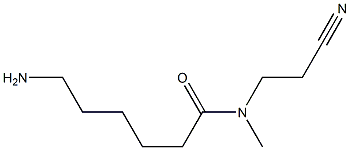 6-amino-N-(2-cyanoethyl)-N-methylhexanamide