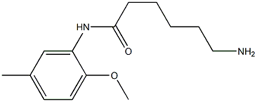  6-amino-N-(2-methoxy-5-methylphenyl)hexanamide