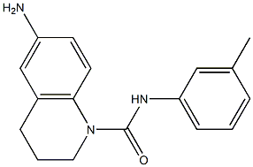  6-amino-N-(3-methylphenyl)-1,2,3,4-tetrahydroquinoline-1-carboxamide