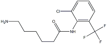 6-amino-N-[2-chloro-6-(trifluoromethyl)phenyl]hexanamide