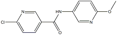 6-chloro-N-(6-methoxypyridin-3-yl)pyridine-3-carboxamide