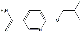 6-isobutoxypyridine-3-carbothioamide Struktur