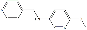 6-methoxy-N-(pyridin-4-ylmethyl)pyridin-3-amine|