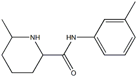 6-methyl-N-(3-methylphenyl)piperidine-2-carboxamide