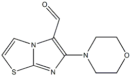  6-morpholin-4-ylimidazo[2,1-b][1,3]thiazole-5-carbaldehyde