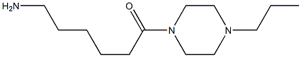 6-oxo-6-(4-propylpiperazin-1-yl)hexan-1-amine