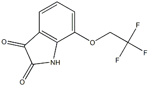 7-(2,2,2-trifluoroethoxy)-1H-indole-2,3-dione