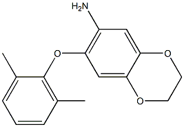7-(2,6-dimethylphenoxy)-2,3-dihydro-1,4-benzodioxin-6-amine