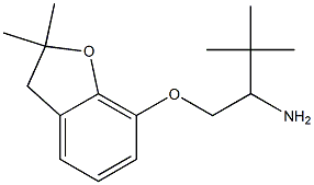 7-(2-amino-3,3-dimethylbutoxy)-2,2-dimethyl-2,3-dihydro-1-benzofuran