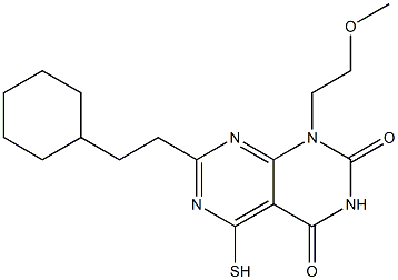 7-(2-cyclohexylethyl)-5-mercapto-1-(2-methoxyethyl)pyrimido[4,5-d]pyrimidine-2,4(1H,3H)-dione