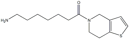 7-(6,7-dihydrothieno[3,2-c]pyridin-5(4H)-yl)-7-oxoheptan-1-amine