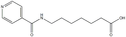 7-(isonicotinoylamino)heptanoic acid